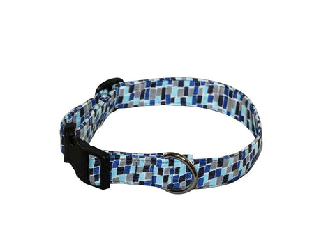 Elmo's Closet Mod Mosaic Dog Collar