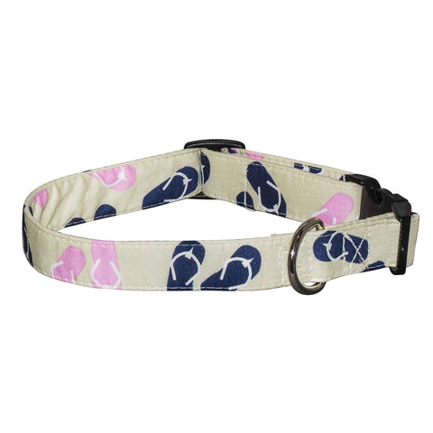 Elmo's Closet Sandy Toes Dog Collar