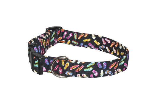 Elmo's Closet Flip Flop Fun Dog Collar