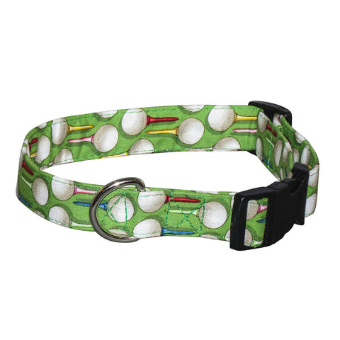 Elmo's Closet Par For The Course Dog Collar