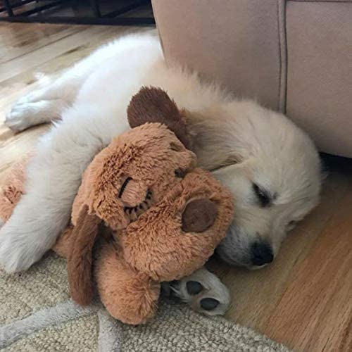 Snuggle Puppy Behavioral Aid Toy - Brown Mutt
