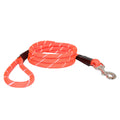 Reflective Rope Dog Leash - Orange