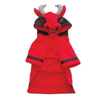 Angry Red Bull Dog Halloween Costume