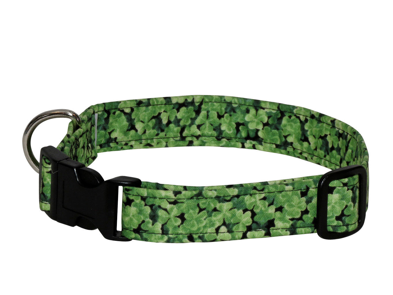 Elmo's Closet Shamrock Field Dog Collar