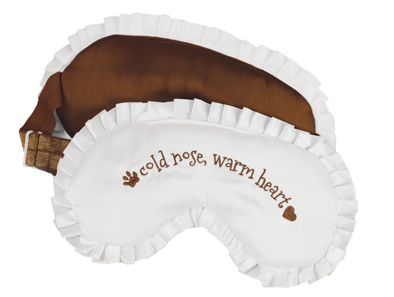 COLD NOSE, WARM HEART - SATIN SLEEPMASK