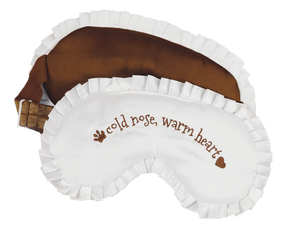 COLD NOSE, WARM HEART - SATIN SLEEPMASK
