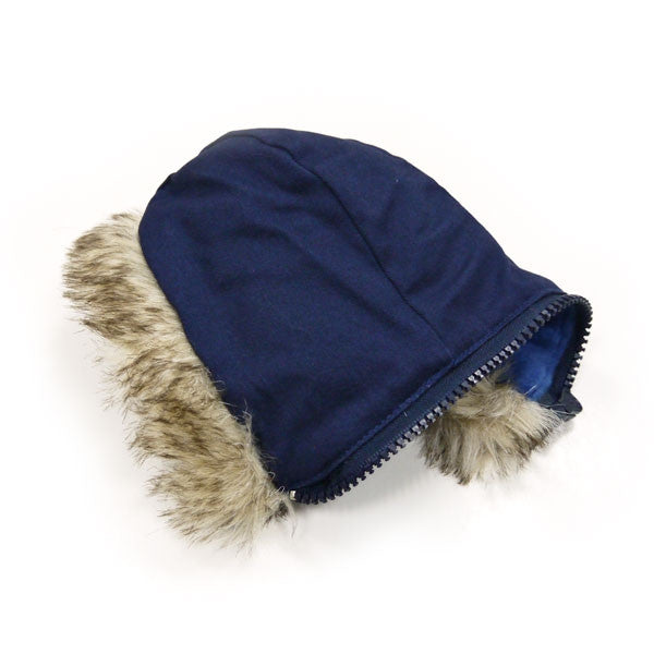 Blue Police Dog Jacket With Removable Hood
