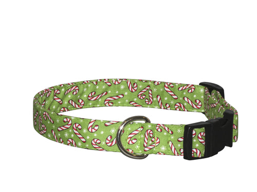 Elmo's Closet Candy Canes & Snow Dog Collar