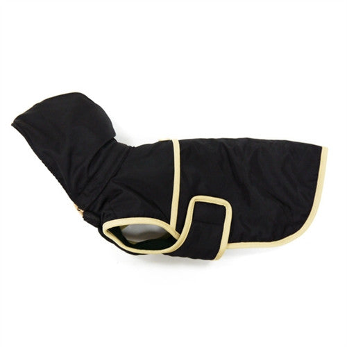 Classic Trench Coat For Dogs - Black
