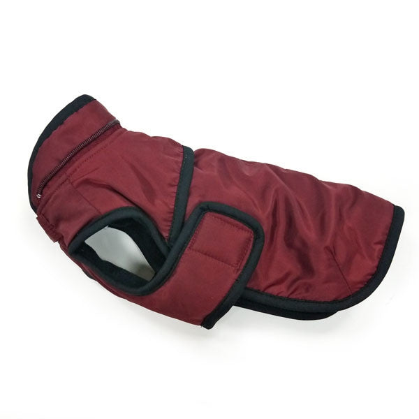Classic Trench Coat For Dogs - Maroon