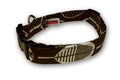 Elmo's Closet Leaves Dog Collar