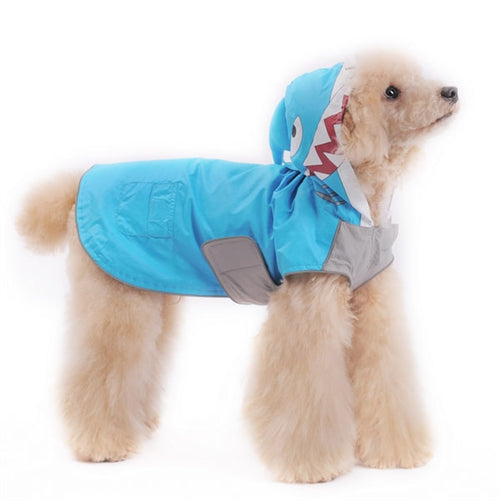 Shark Raincoat for Dogs