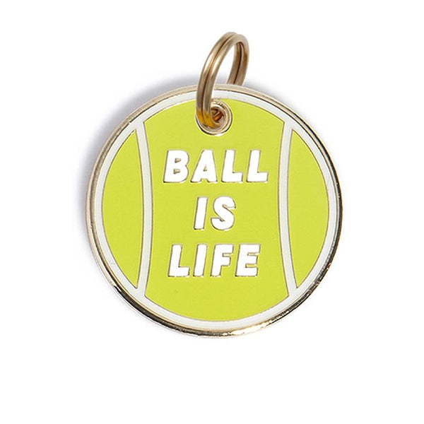 Ball Is Life Dog Tag