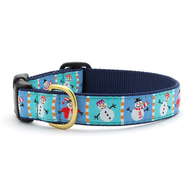 Up Country Snowman Dog Collar