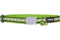 Red Dingo Reflective Cat Safety Collar - Lime Green Fish