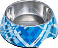 Red Dingo Premium 2-in-1 Dog Bowl - Turquoise Flanno