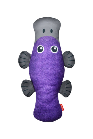 Red Dingo Durables Plush Dog Toy - Platypus
