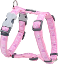 Red Dingo Designer Dog Harness - Breezy Love (Pink)