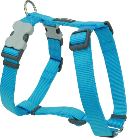 Red Dingo Classic Dog Harness - Turquoise