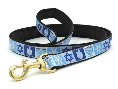 Up Country Hanukkah Dog Leash