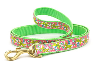 Up Country Pink Palms Dog Leash