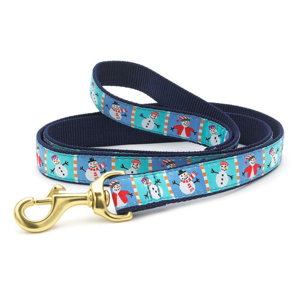 Up Country Snowman Dog Collar