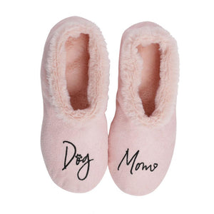 Dog Mom Footsies Slippers for Women