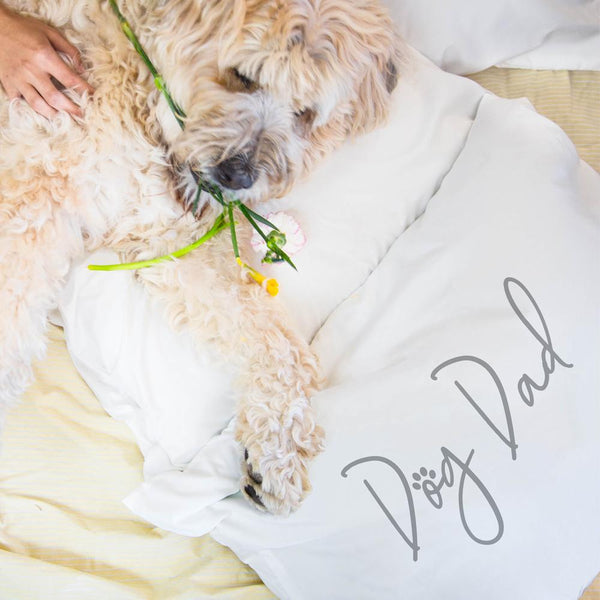 Dog Dad Single Pillowcase