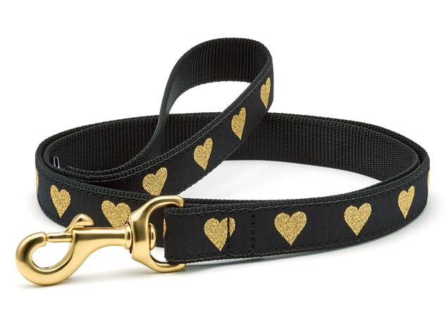 Heart of Gold Dog Lead