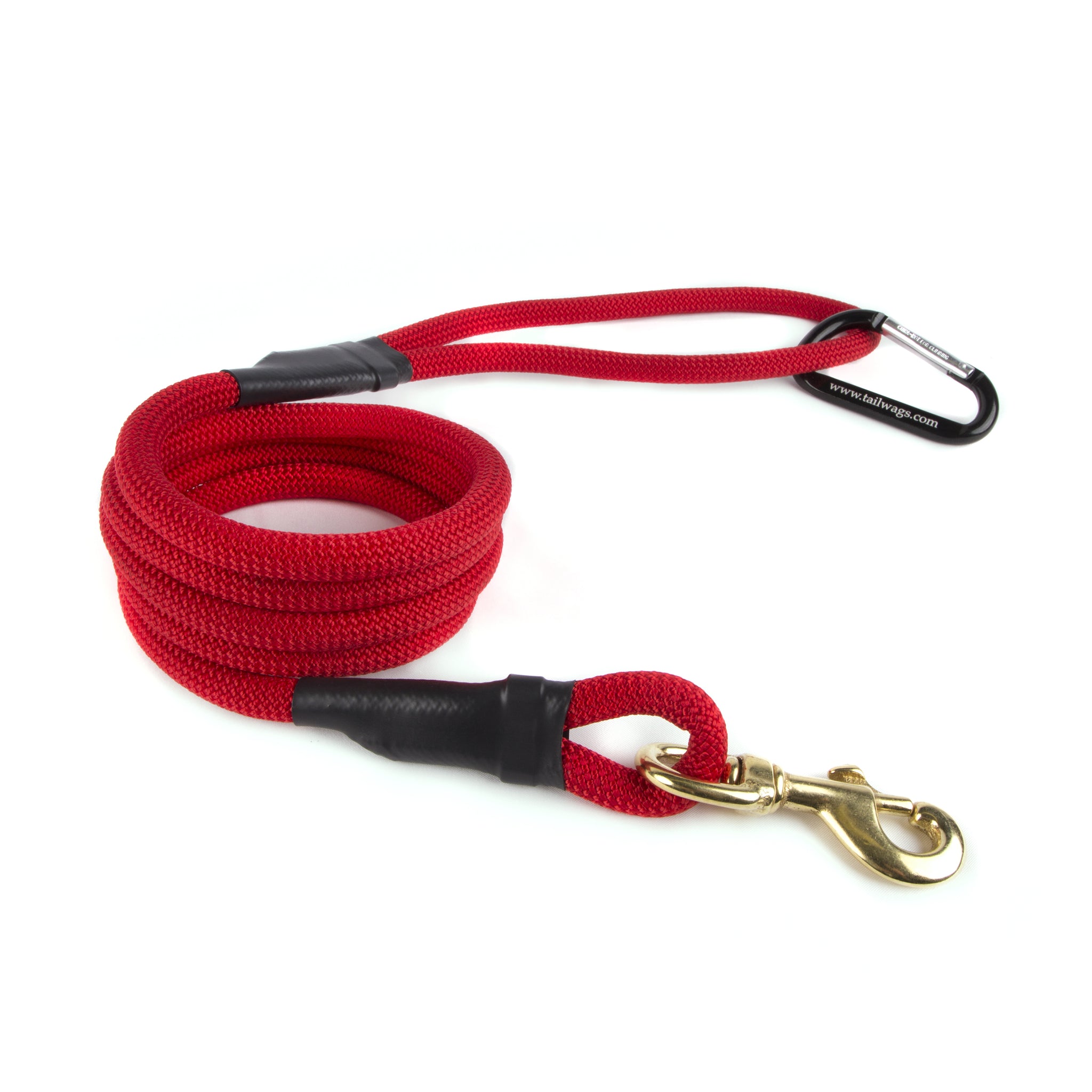 Mountain Rope Dog Leash - Red