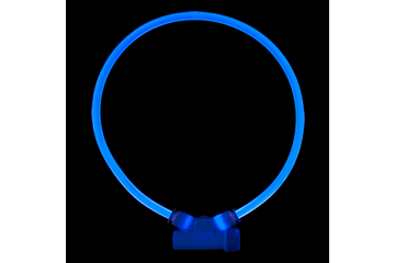 Lumitube Illuminated Dog Safety Collar - Blue