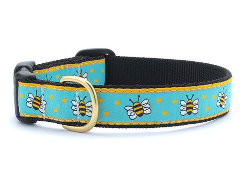 Up Country Bee Dog Collar