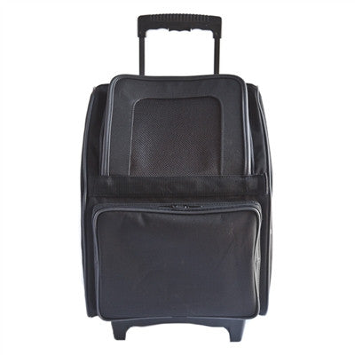 Petote Rio Bag On Wheels - Black