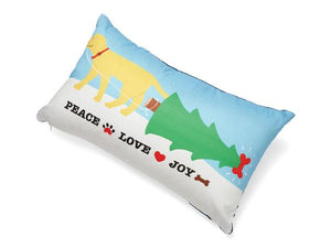 Peace Love Joy Decorative Accent Pillow
