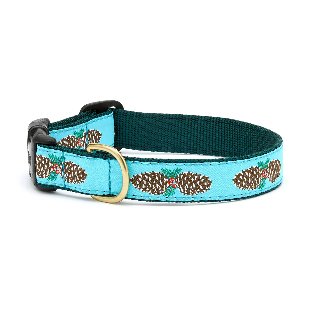 Up Country Pinecones Dog Collar