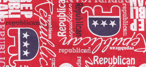 Elmo's Closet Republican Dog Collar