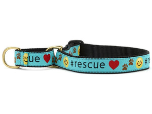 Up Country #Rescue Martingale Dog Collar