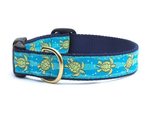 Up Country Sea Turtle Dog Collar