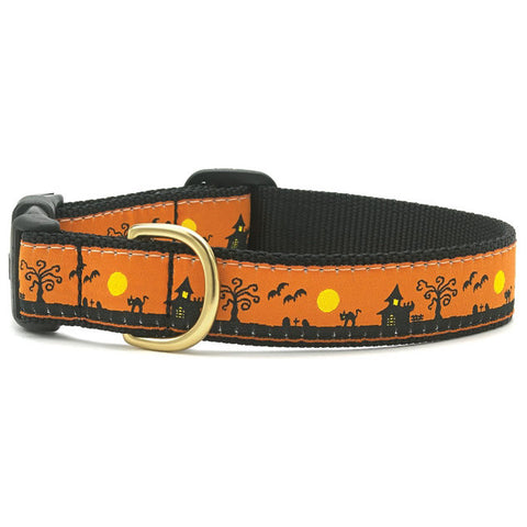Up Country Spookytown Dog Collar