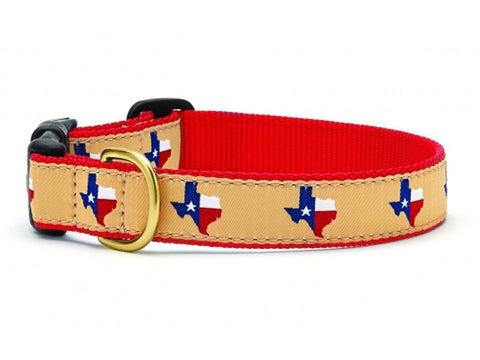 Up Country Texas (Red) Dog Collar