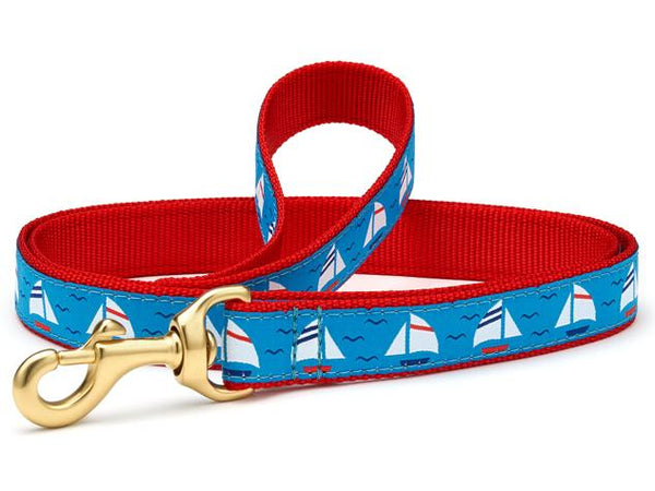 Up Country Under Sail Dog Collar