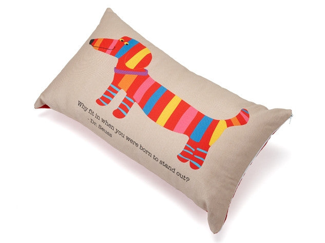 Why Fit In When You Were Born To Stand Out? Accent Pillow