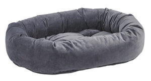 Bowsers Amethyst Microvelvet Donut Dog Bed