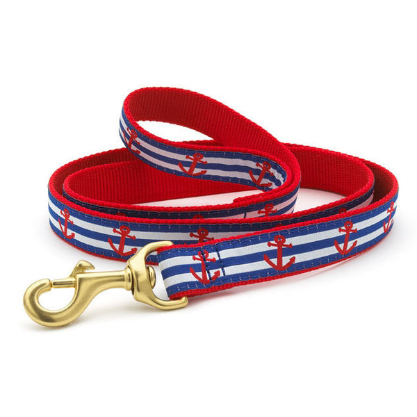 Up Country Anchors Aweigh Dog Collar