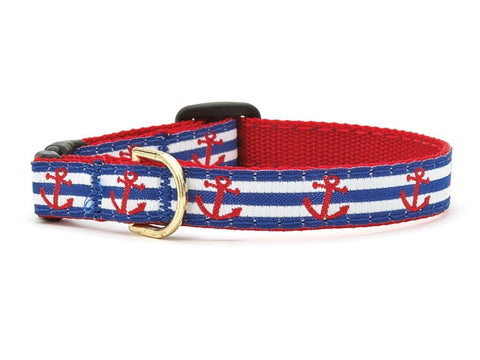 Up Country Anchors Aweigh Cat Collar