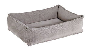Bowsers Urban Lounger Dog Bed - Silver Treats