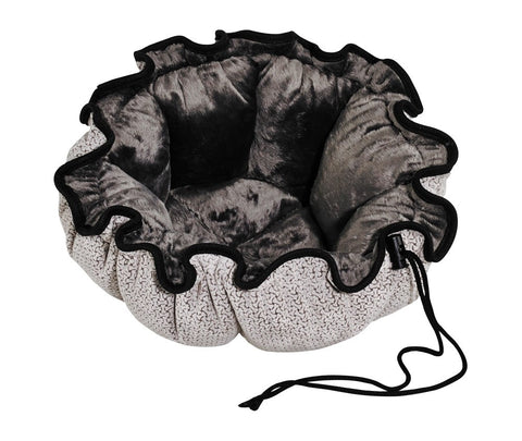 Bowsers Buttercup Dog Bed - Silver Treats