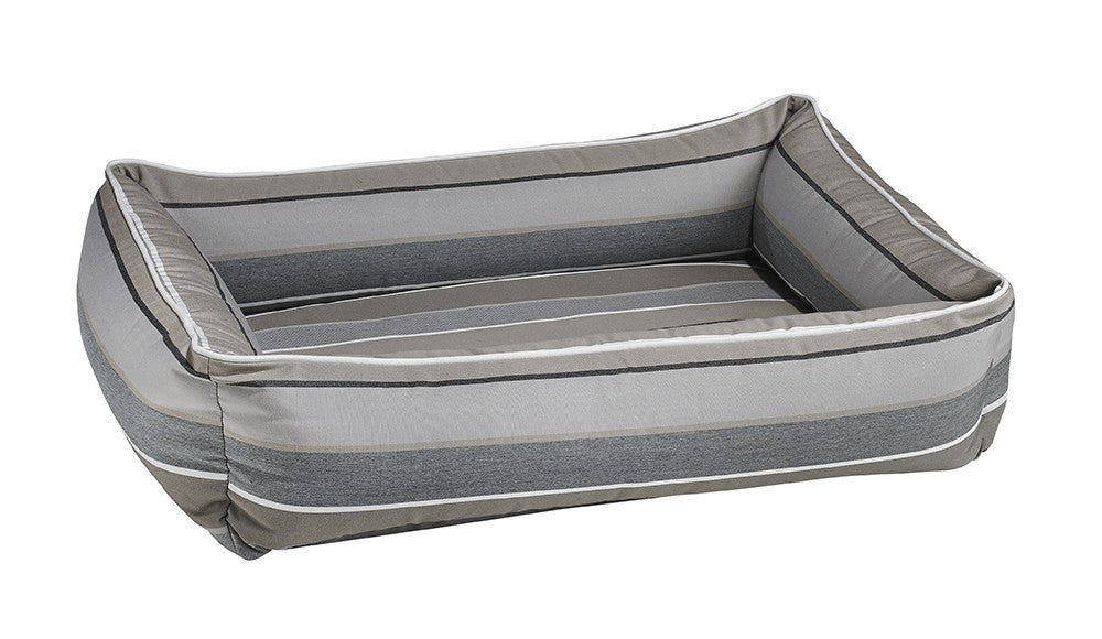 Bowsers Urban Lounger Dog Bed - Boardwalk Stripe