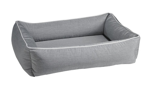 Bowsers Urban Lounger Dog Bed - Heather Gray