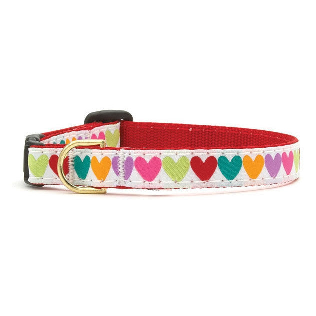 Up Country Pop Hearts Cat Collar